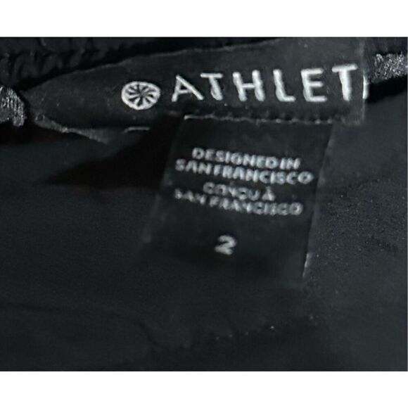 Women’s Black Athleta Chelsea Ankle Pull On Cargo Pants Size 2 Small Stain As Pi - Picture 7 of 8